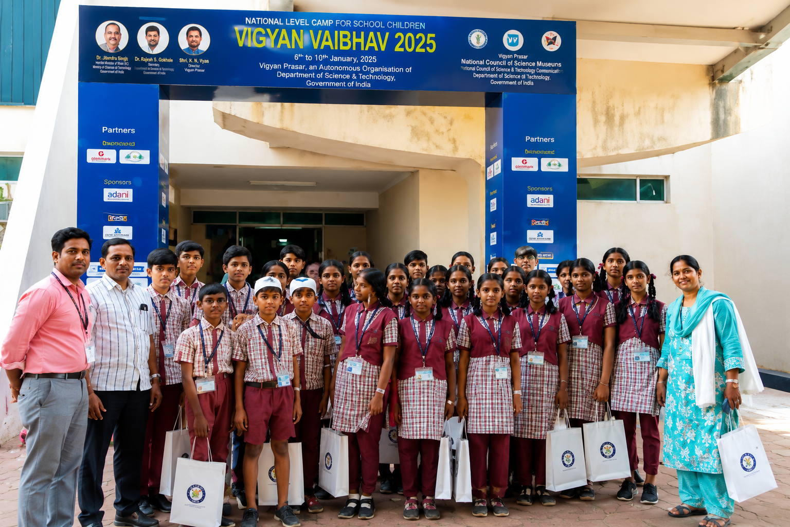 Education outreach with local students