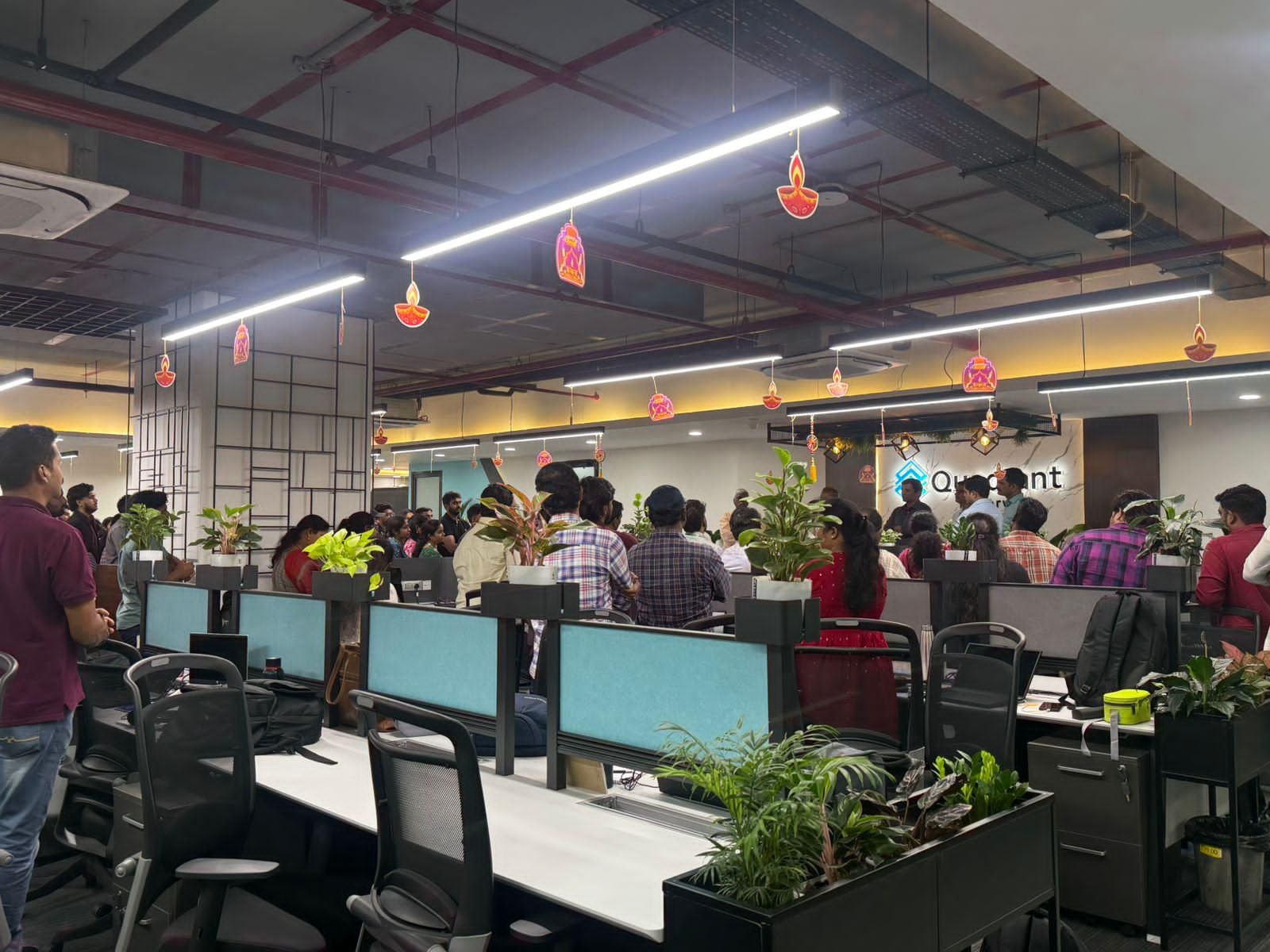 Quadrant IT Services office during the sponsorship event