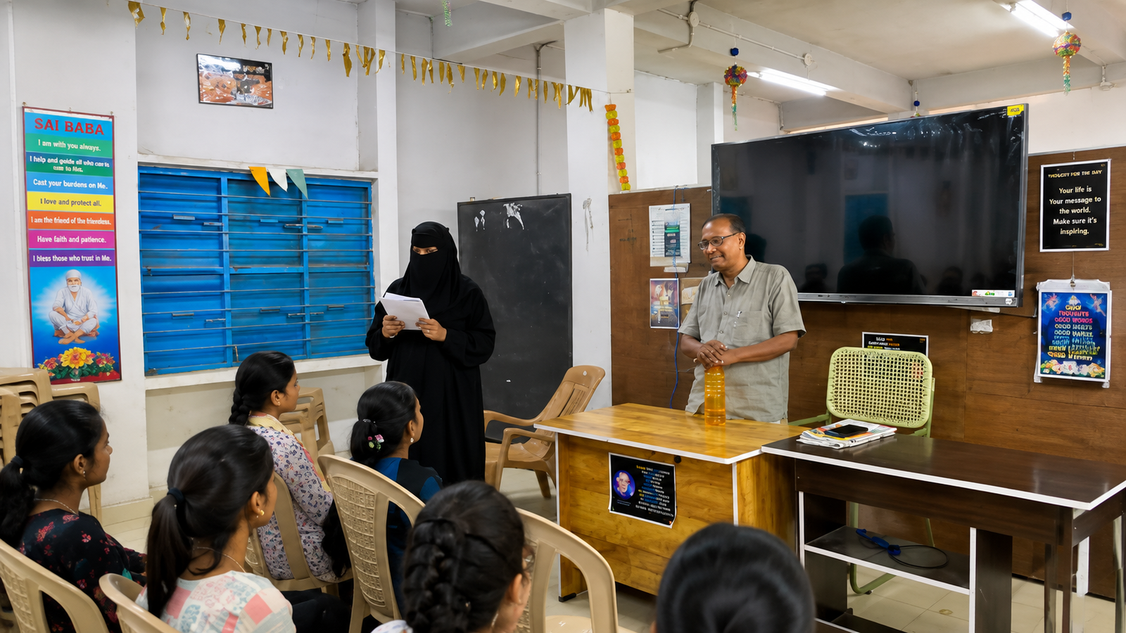 A skill development training session